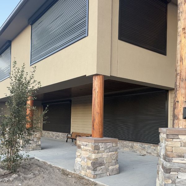 solid slat shutter
